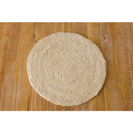 Bleached Jute Round Placemat