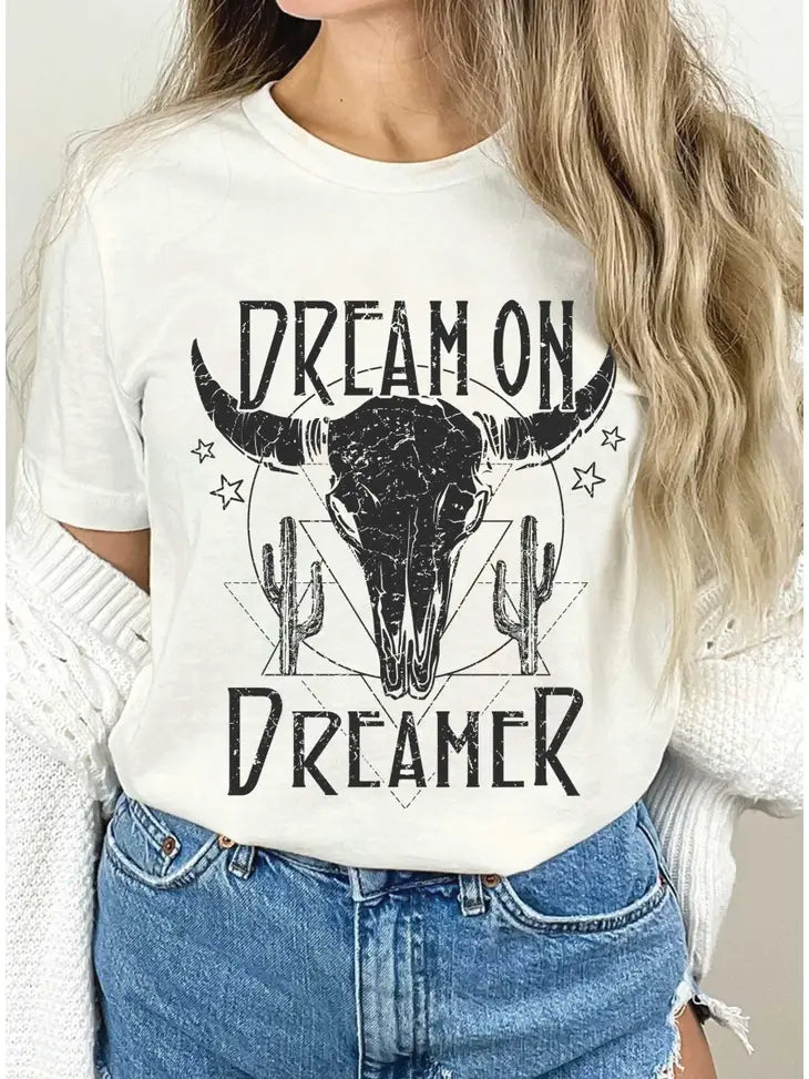 Dream On Dreamer Graphic Tee