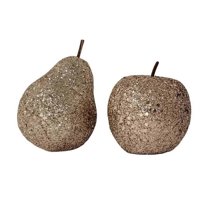 Apple & Pear Ornaments