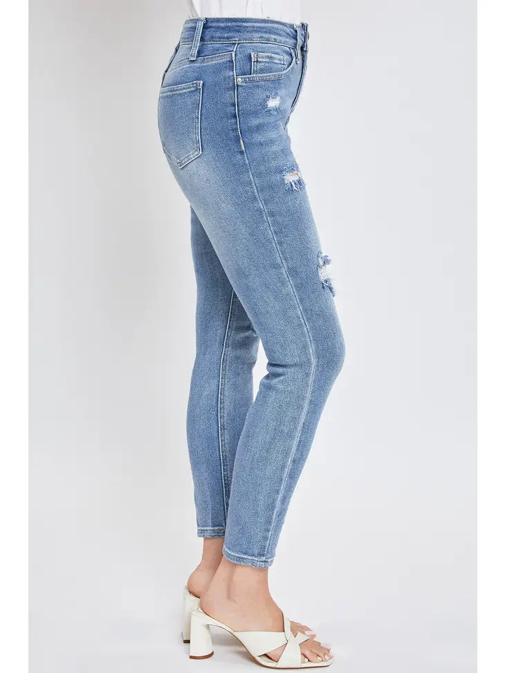 Missy Vintage Dream High-Rise Distressed Skinny Jean