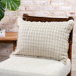 Diamond Fringe Pillow