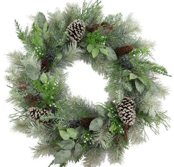 30" Juniper & Pine Wreath