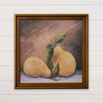 Golden Pears Framed Art