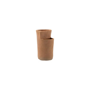 Split Level Terracotta Vase
