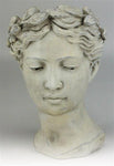 Large Goddess Head Planter