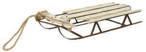 Antique Wood and Metal Sled